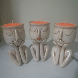 Yasemin - Kahve Kokulu Dekoratif Mumlar